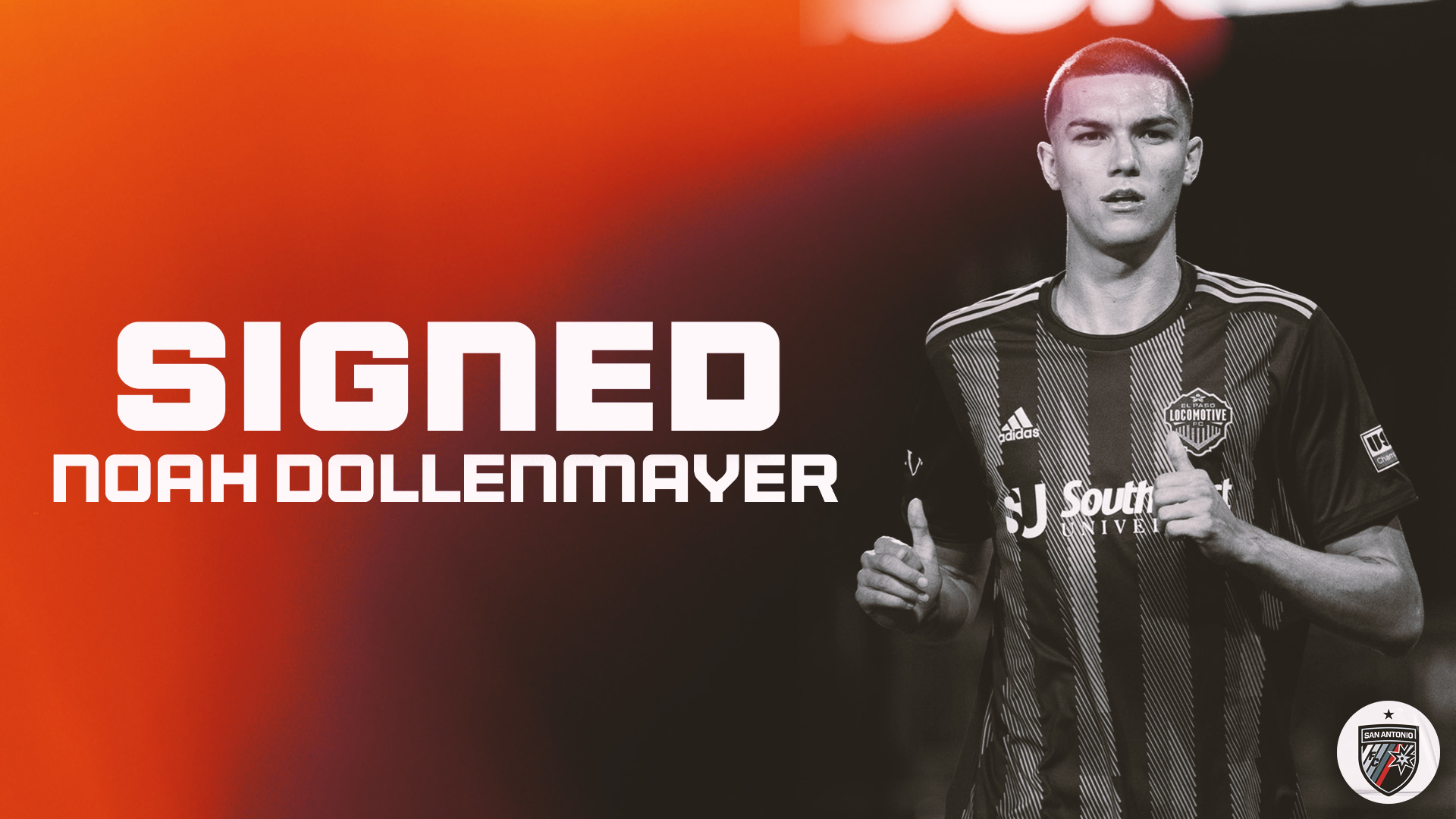 SAN ANTONIO FC ACQUIRES NOAH DOLLENMAYER ON LOAN FROM EL PASO LOCOMOTIVE FC featured image