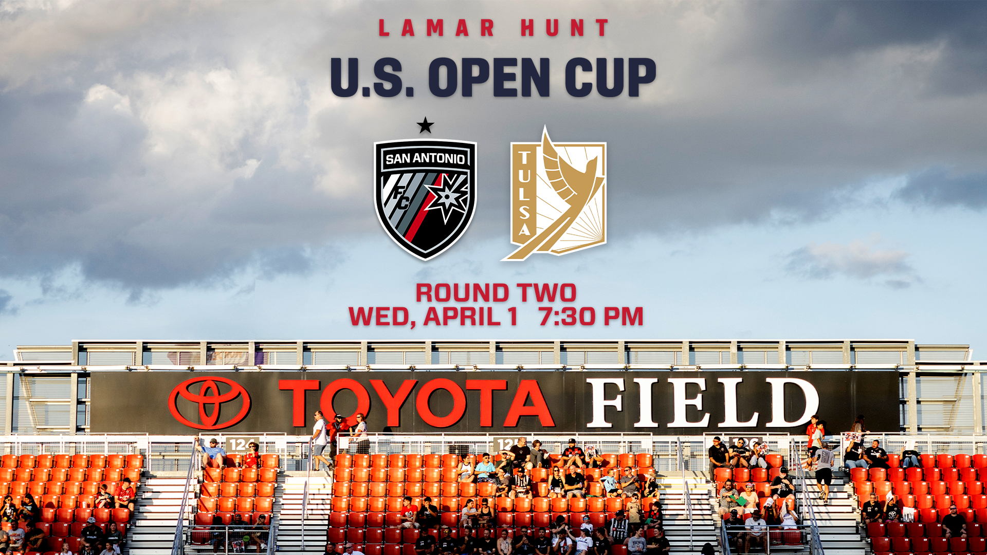 SAN ANTONIO FC TO HOST FC TULSA IN U.S. OPEN CUP SECOND ROUND